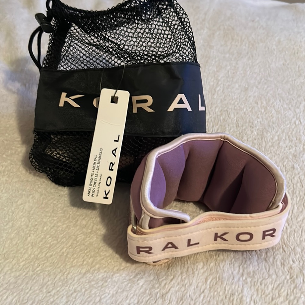 Koral ankle weights